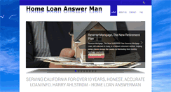 Desktop Screenshot of homeloananswerman.com